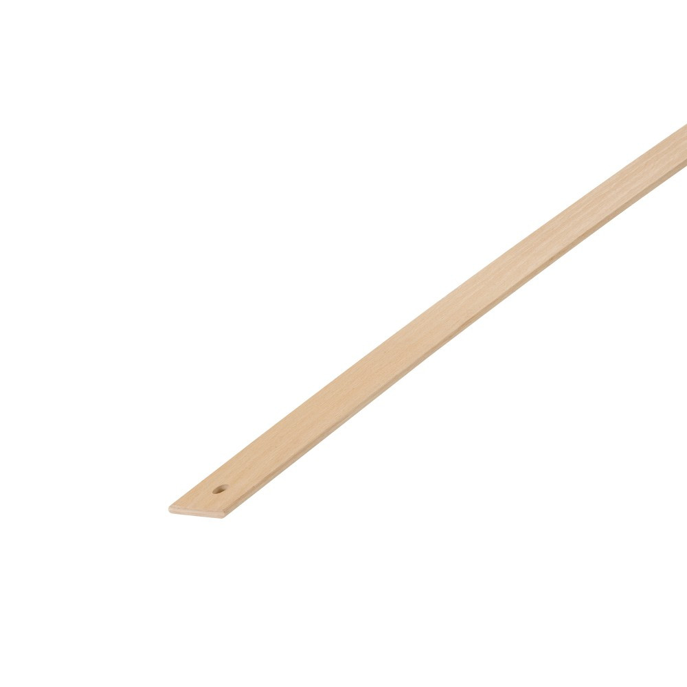 Latte à sommier hêtre sans noeud raboté, 8 x 53 mm, L.0.9 m