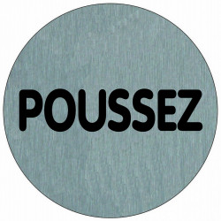 Disque poussez en aluminium de marque Centrale Brico, référence: B6543800
