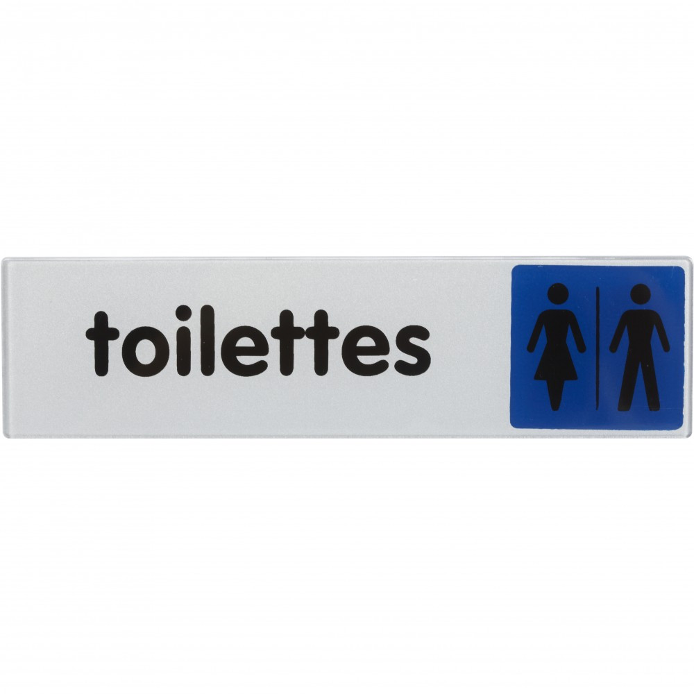 Plaque toilettes hf en plastique