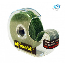 Bande auto-agrippante ID-SCRATCH L.2000 x l.20 mm de marque ID-SCRATCH, référence: B6546400