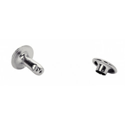 Lot de 25 rivets acier Diam.3 x H.8 mm de marque RAPID, référence: B6553900