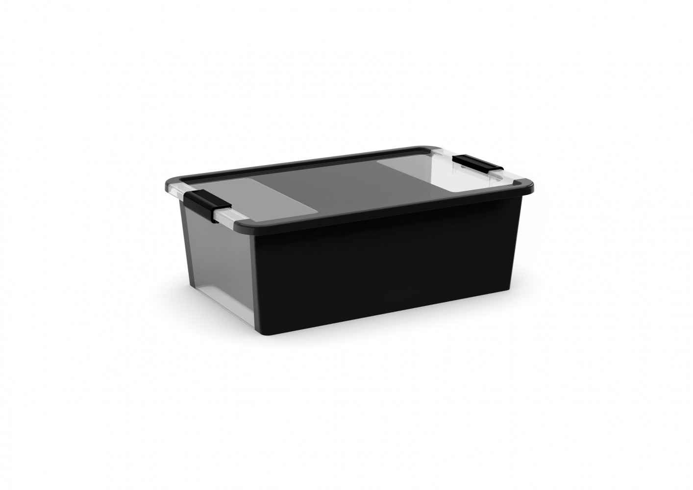 Boîte KIS plastique noir l.55 x P.35 x H.19 cm cm