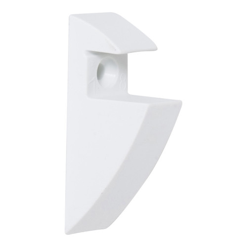 Equerre pince Express plastique plastifié blanc, H.8.5 x P.4 cm - MOTTEZ