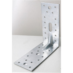 Equerre renfoncée Galvanisé GAH ALBERTS, 150x150x65 mm de marque Centrale Brico, référence: B6562900