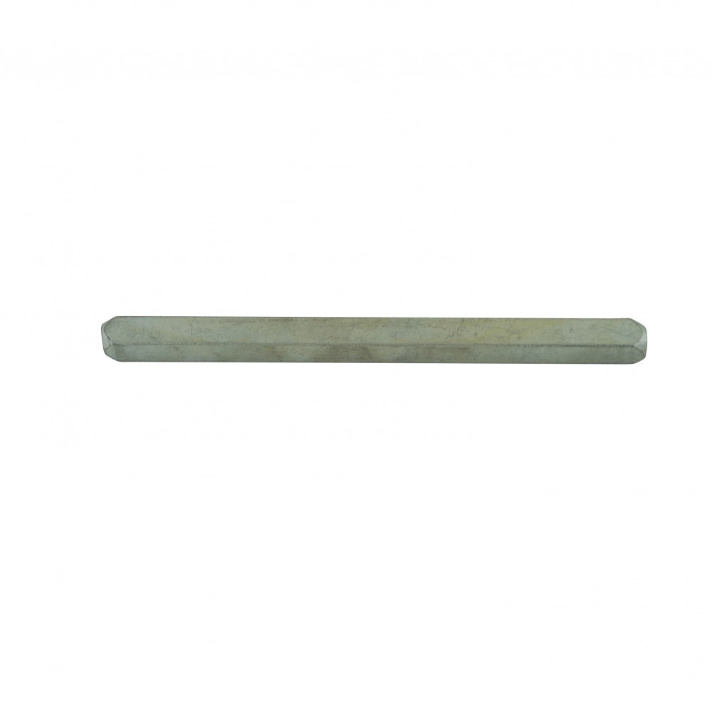 Carré acier zingué, L.11 x l.0.7