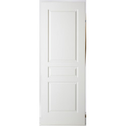 Porte coulissante bois, H.204 x l.83 cm de marque Centrale Brico, référence: B6572200