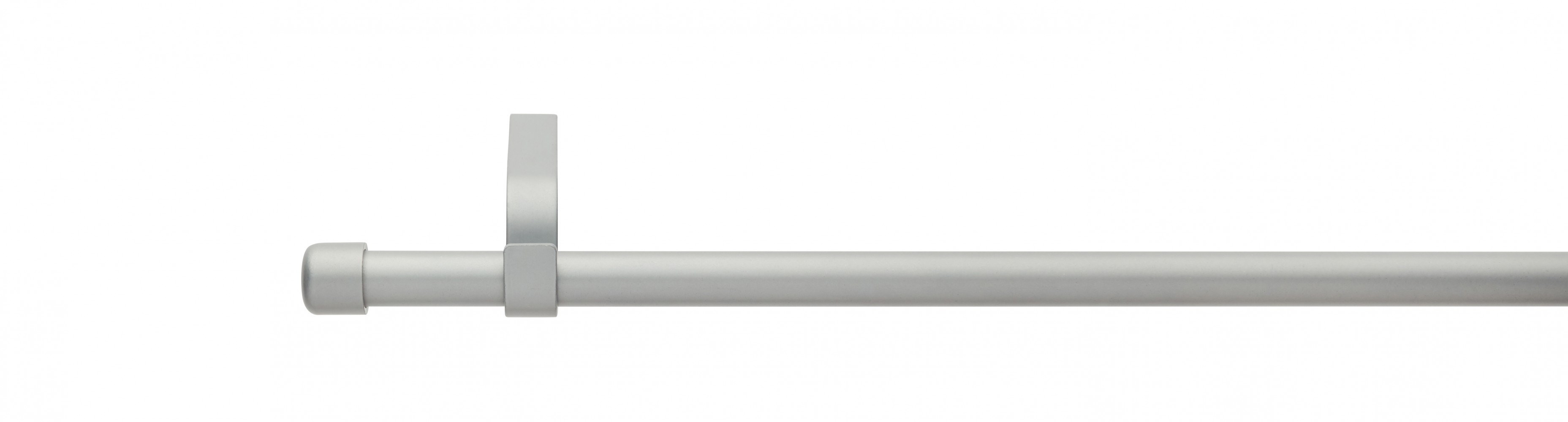 Kit de tringle à rideau Inspire Diam. 13/16 mm Gris mat 120 à 210 cm
