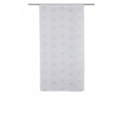 Paire de vitrages tamisant, Kita blanc l.60 x H.120 cm - Centrale Brico