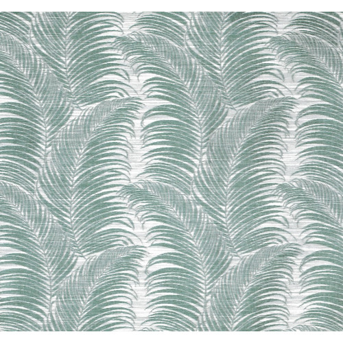 Rideau tamisant, Palme vert d'eau l.145 x H.250 cm LINDER - Centrale Brico