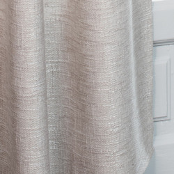 Rideau tamisant, Whool beige l.140 x H.260 cm - Centrale Brico