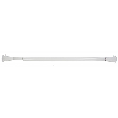 Tringle à rideau City blanc satiné de 143 à 250 cm IB+ - Centrale Brico