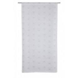 Vitrage tamisant, Kita blanc l.80 x H.160 cm - Centrale Brico