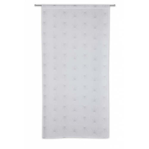 Vitrage tamisant, Kita blanc l.80 x H.160 cm - Centrale Brico