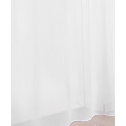 Voilage tamisant, Linette blanc l.145 x H.240 cm - LINDER