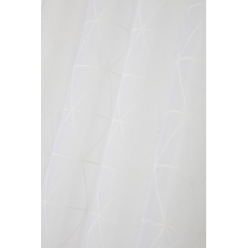 Voilage tamisant, New antares blanc l.140 x H.250 cm - Centrale Brico