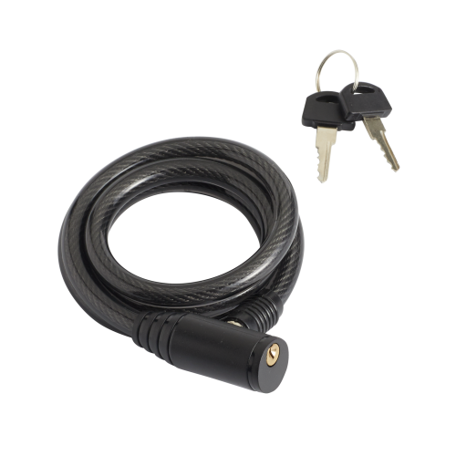 Câble de verrouillage à clé, L.1 m x Diam.3 mm - Centrale Brico