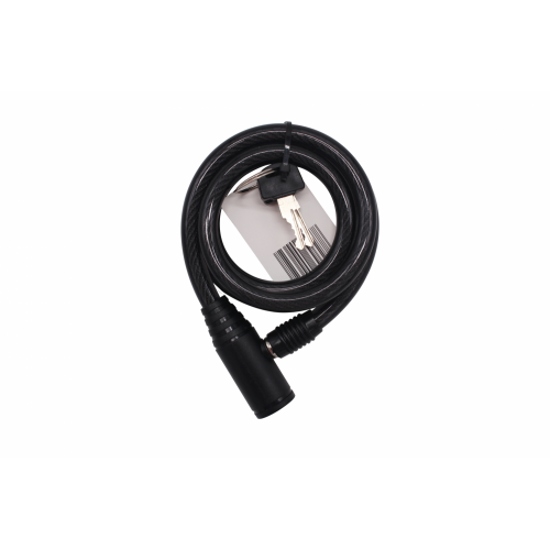 Câble de verrouillage à clé, L.1 m x Diam.3 mm - Centrale Brico