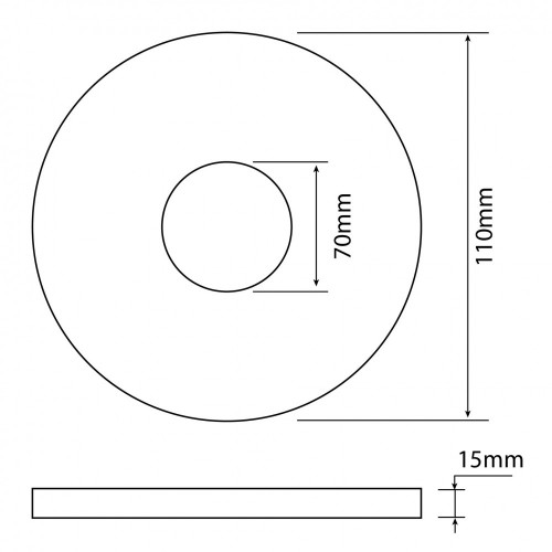 Joint WC pour cuvette et réservoir MPMP l.11 x H.1.5 x P.7 cm - SOMATHERM FOR YOU