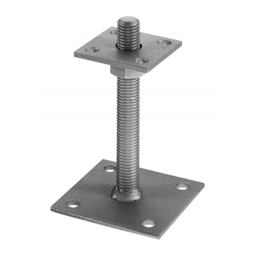 Ancre pour poteau bichromaté, 30-150x70x70x100x100 mm - GAH ALBERTS