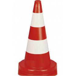 Cône de chantier en plastique - Novap
