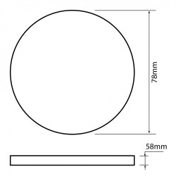 Joint WC pour soupape GROHE l.16 x H.19 x P.1 cm - GROHE