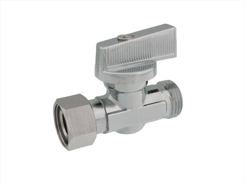 QUICK PLOMBERIE Vanne d'arrêt bicone mâle / mâle 12 x 17 mm 12 x 17 mm - vue 2