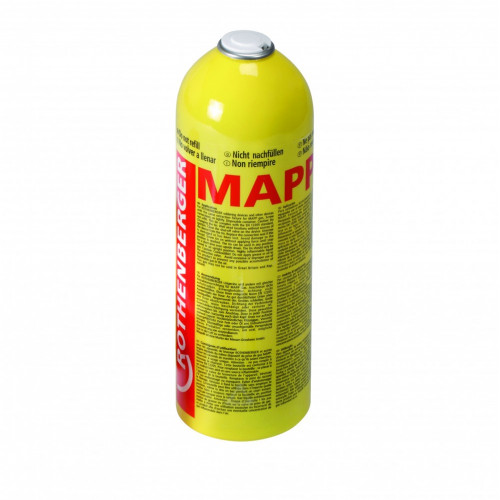 Bouteille non rechargeable de gaz mélange spécial Mapp gaz, 0.41 kg - ROTHENBERGER