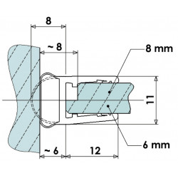 Joint d'étanchéité tubulaire, 195 cm - Centrale Brico