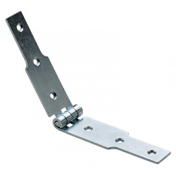 Charnière à congé acier pour meuble, L.30 x l.200 mm de marque HETTICH, référence: B6664000