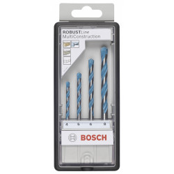 Lot de 4 forets multiconstruction multimatériau, Diam.4 à 8 mm BOSCH - BOSCH