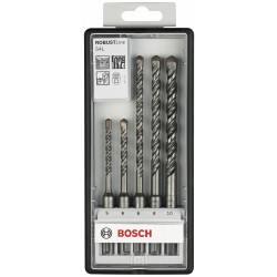 Lot de 5 forets sds plus-5 multimatériau, Diam.6-6-8-8-10 mm BOSCH - BOSCH