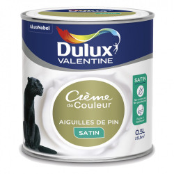 Peinture mur Crème de couleur aiguilles de pin satin 0,5 L - DULUX VALENTINE - DULUX VALENTINE