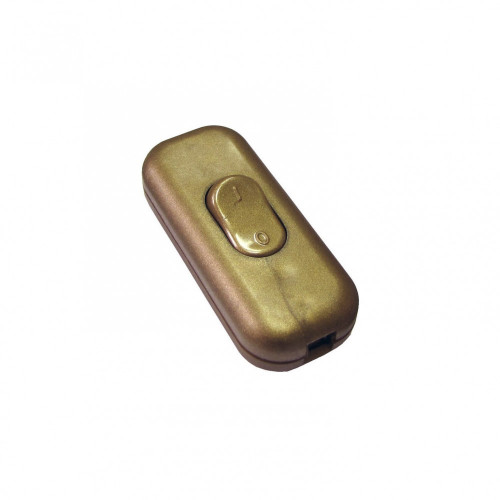 Interrupteur TIBELEC, plastique, or - TIBELEC