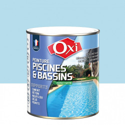 Peinture piscine et bassin extérieur OXYTOL, bleu, 2.5 l - OXI