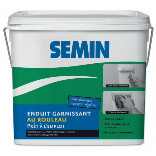 Enduit garnissant SEMIN, 10 kg - SEMIN