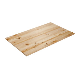 Plateau de table pin, L.120 x l.70 cm x Ep.18 mm - Centrale Brico