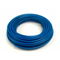 Fil électrique 1.5 mm² h07vu, en couronne de 10M bleu - Centrale Brico