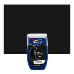 Testeur peinture Crème de couleur noir satin 30 mL - DULUX VALENTINE de marque DULUX VALENTINE, référence: B6692900