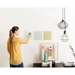 Testeur peinture Crème de couleur blanc intense satin 30 mL - DULUX VALENTINE - DULUX VALENTINE