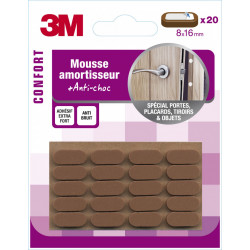 Lot de 20 amortisseurs en mousse 3M - 3M