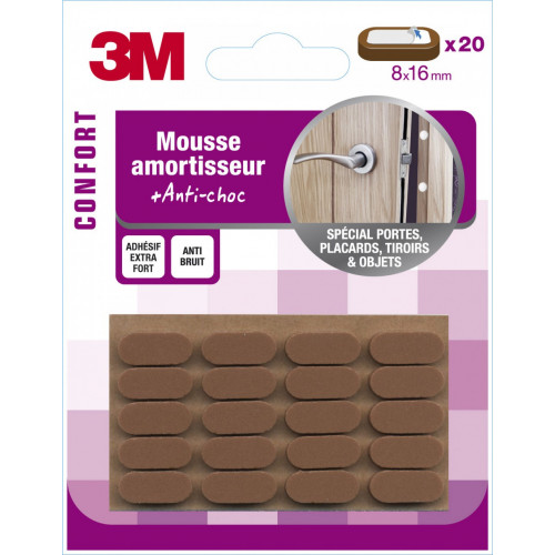 Lot de 20 amortisseurs en mousse 3M - 3M
