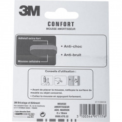 Lot de 20 amortisseurs en mousse 3M - 3M