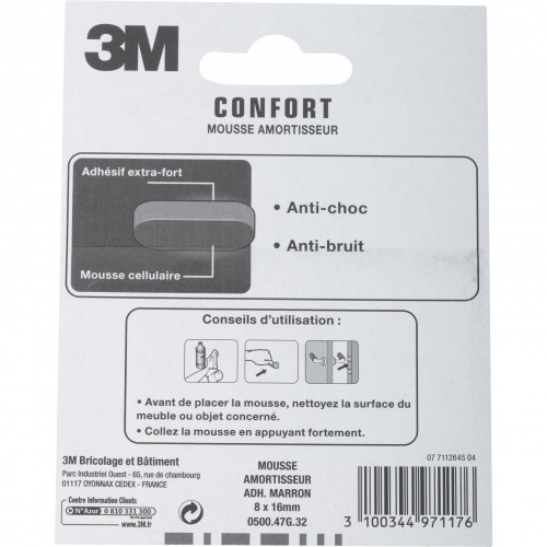 Lot de 20 amortisseurs en mousse 3M - 3M