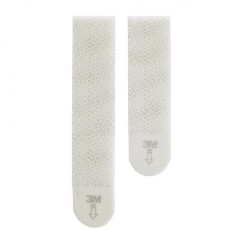 Lot de 24 languettes adhésives 8m + 16l COMMAND, blanc - COMMAND