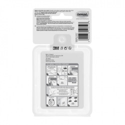 Lot de 24 languettes adhésives Tableaux COMMAND, noir - COMMAND