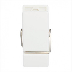 Lot de 3 pinces décorative réutilisable COMMAND, blanc nacré - COMMAND