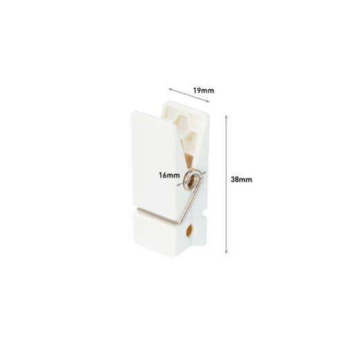 Lot de 3 pinces décorative réutilisable COMMAND, blanc nacré - COMMAND