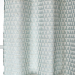 Rideau tamisant, Ming vert émeraude l.140 x H.260 cm - Centrale Brico