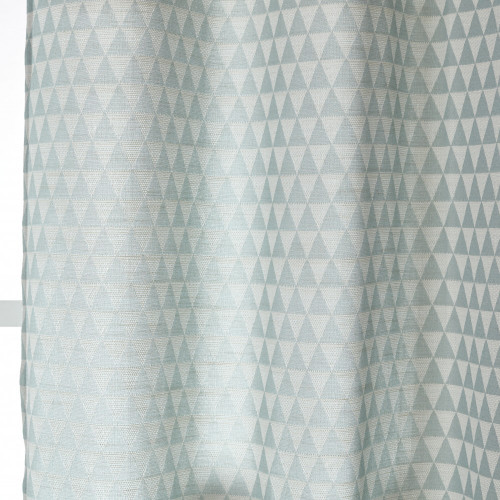 Rideau tamisant, Ming vert émeraude l.140 x H.260 cm - Centrale Brico