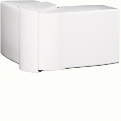 Angle extérieur blanc pour goulotte, H.11 x P.11 cm de marque TEHALIT, référence: B6706500